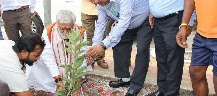 श्री का दौरा अश्विनी कुमार चौबे, माननीय उपभोक्ता मामले, खाद्य और सार्वजनिक वितरण और पर्यावरण, वन और जलवायु परिवर्तन राज्य मंत्री, भारत सरकार